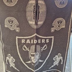 Raiders Poncho Gaban Thick Like A Blanket
