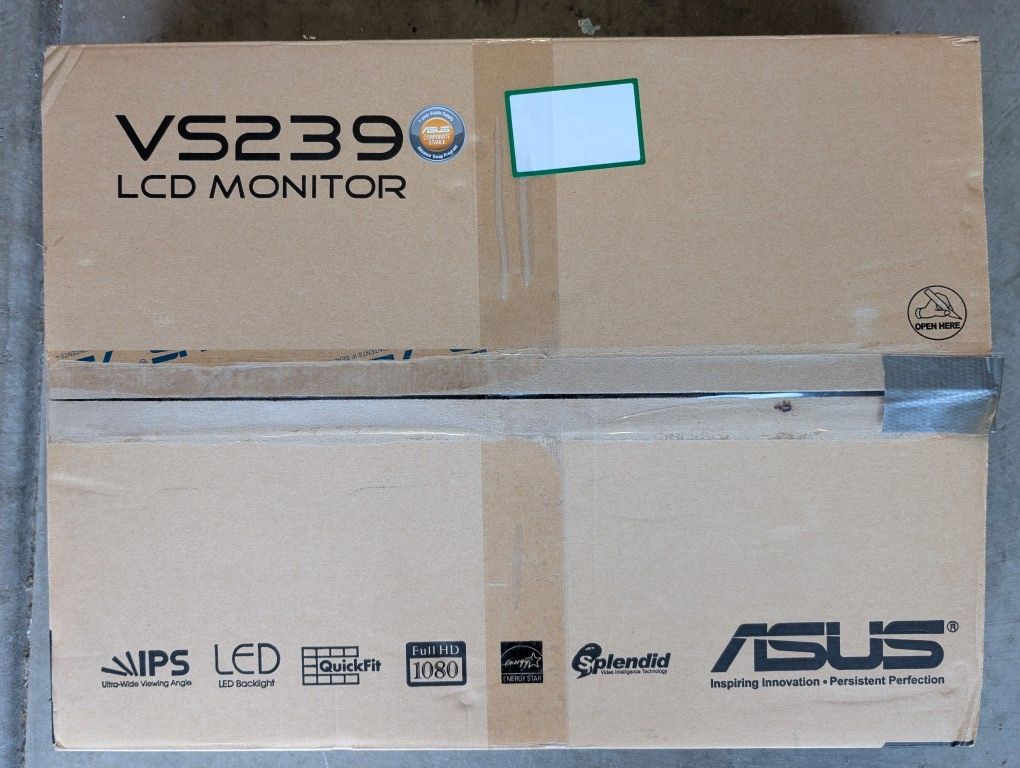 Asus VS239 LCD monitor - Used/working/great Condition