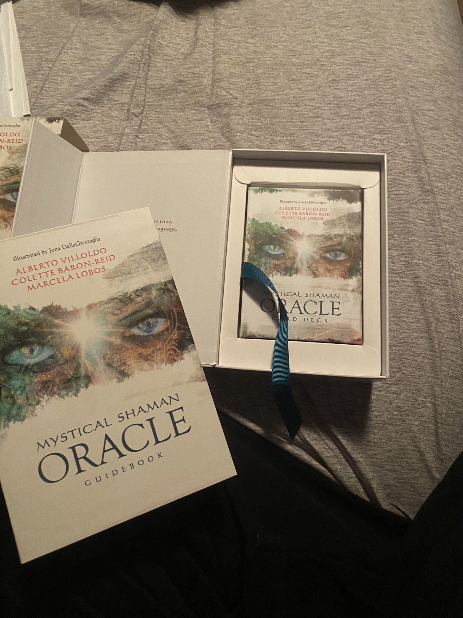 Oracle deck and guidebook
