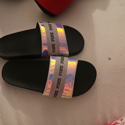 Sz10 Pink Sandals New