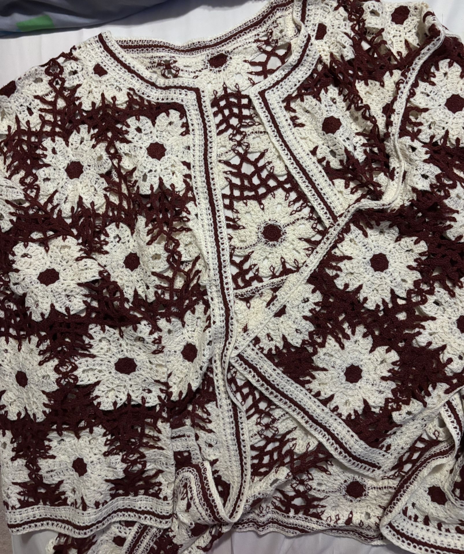 Embroidered Sweater 2xl