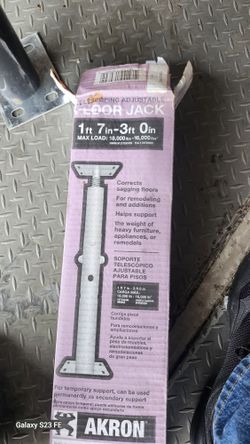 ADJUSTABLE FLOOR JACK DESIGNED FOR A CUSTOM FIT - This all-in-one jack stand is easy to assemble and install. Self-