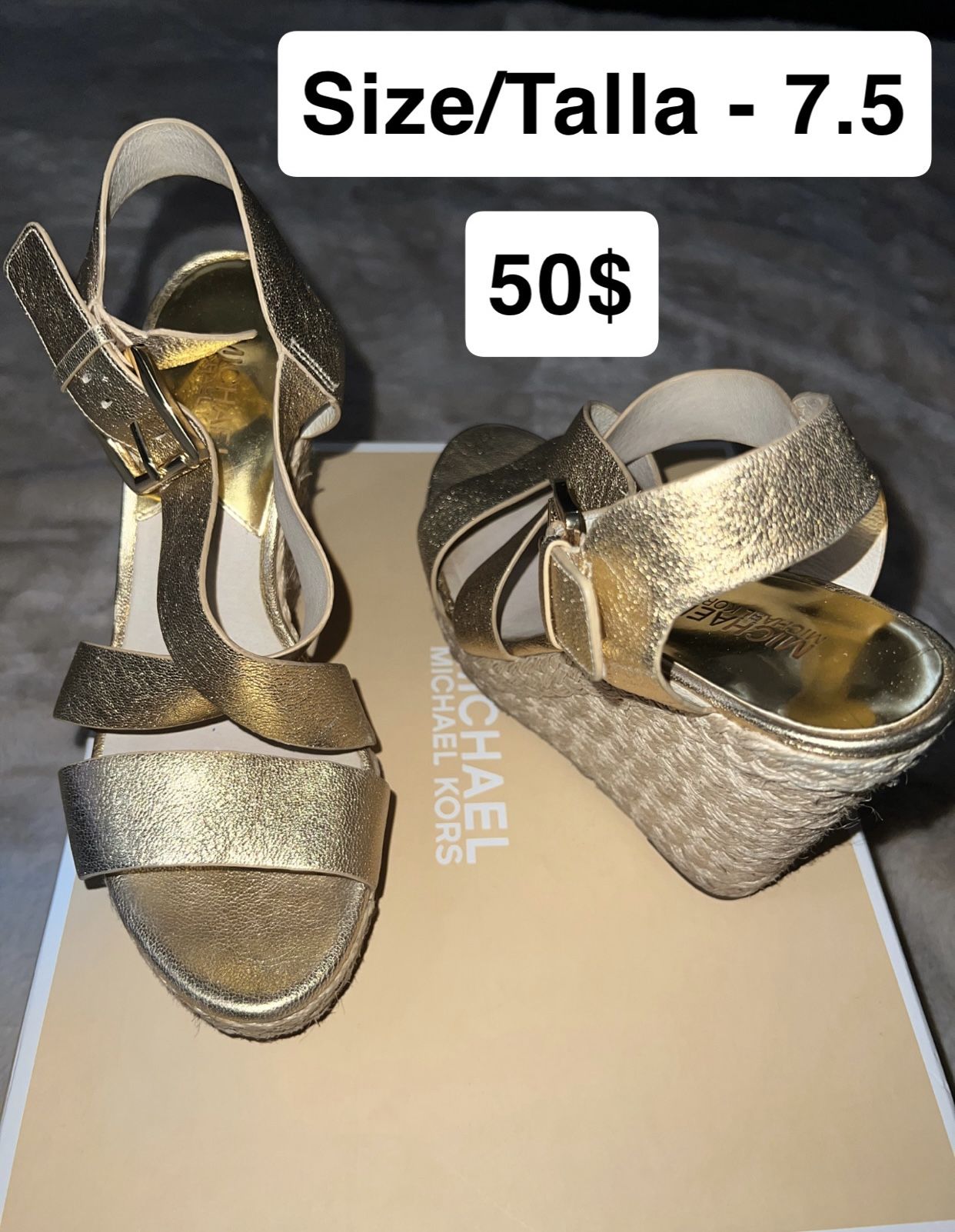 Heels (tacones), Sandals (chanclas), Shoes (tenis)