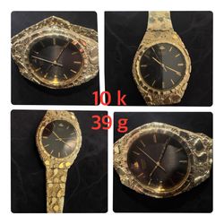 Reloj Seiko Oro 10 k