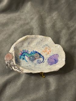 Handmade oyster shell