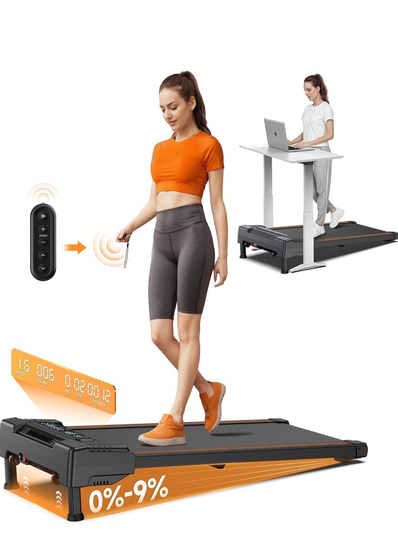 Walking Pad, Under Desk Treadmill, Treadmills for Home