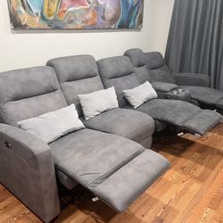 Electric Recliner Sofa 
