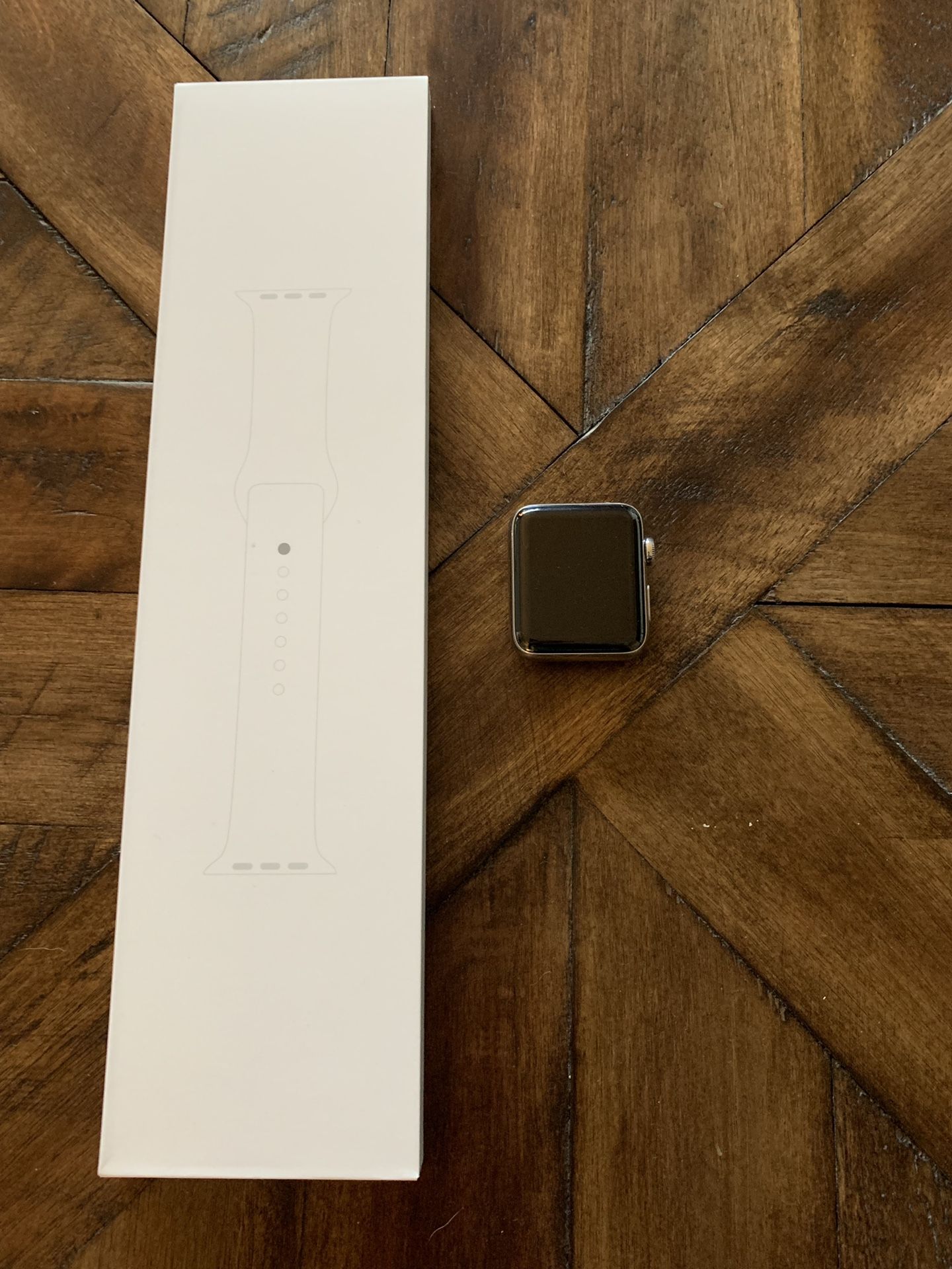 Apple Watch Series 2, 42mm, Stainless Steel, Sport Band