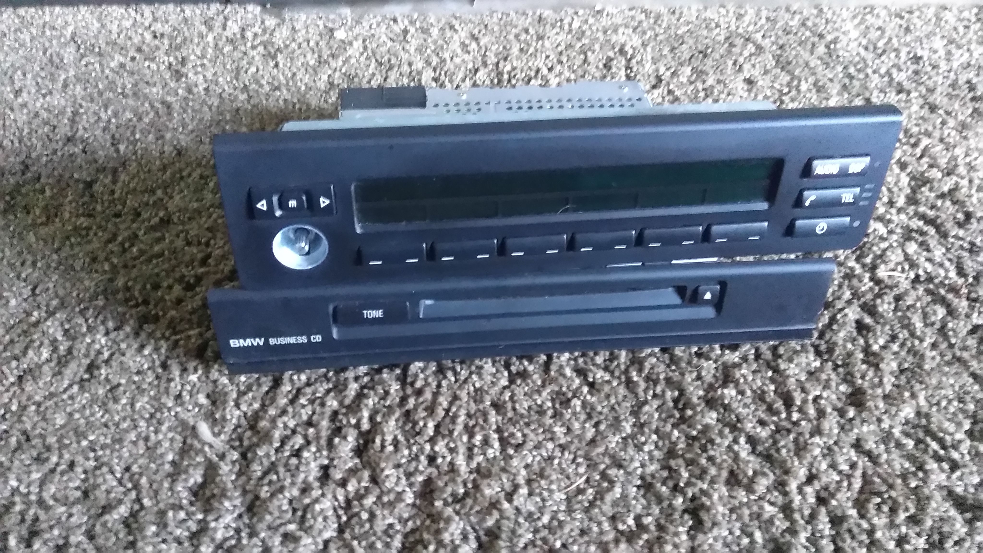 Bmw original radio and CD player
