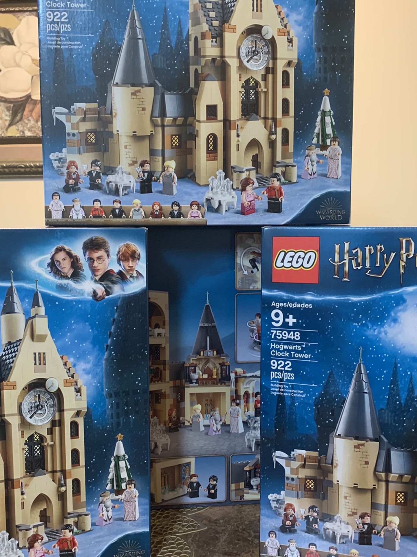 4 Harry Potter Clock Tower Lego Sets