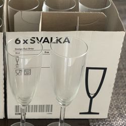 New IKEA Champagne flute glass