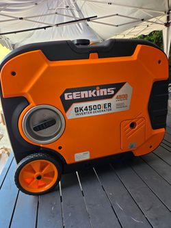Inverter Generator 4,500 watts New. Nuevo