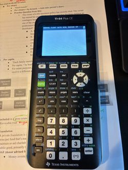 Texas Instruments TI-84 Plus CE Graphing Calculator
