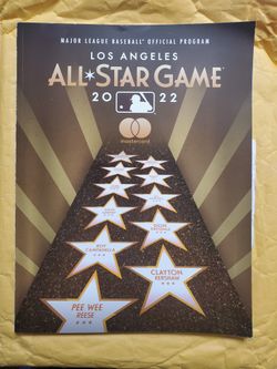 MLB 2022 All Star Game Program