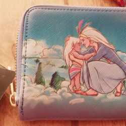 New Ladies Disney Atlantis Zip Wallet 