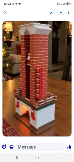 Christmas Advent Calendar Fireplace Build