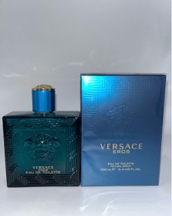 Versace Eros 3.4 Oz EDT Designer Cologne Perfume For Men