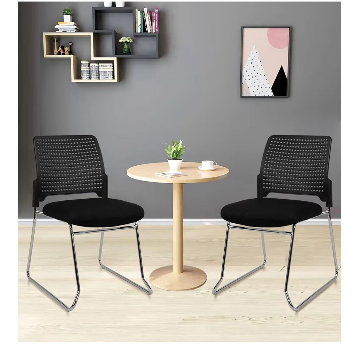 Stacking Chair Set Of 4 