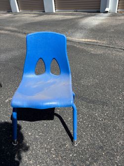 Blue children's School Chair