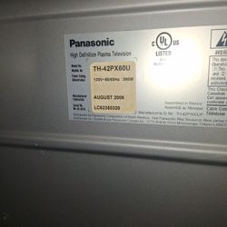 Panasonic Plasma Tv