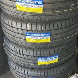 265/70/16 Llantas Nuevas Marca Accelera 