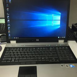 HP 8730w WINDOWS 10 SCHOOL LAPTOP