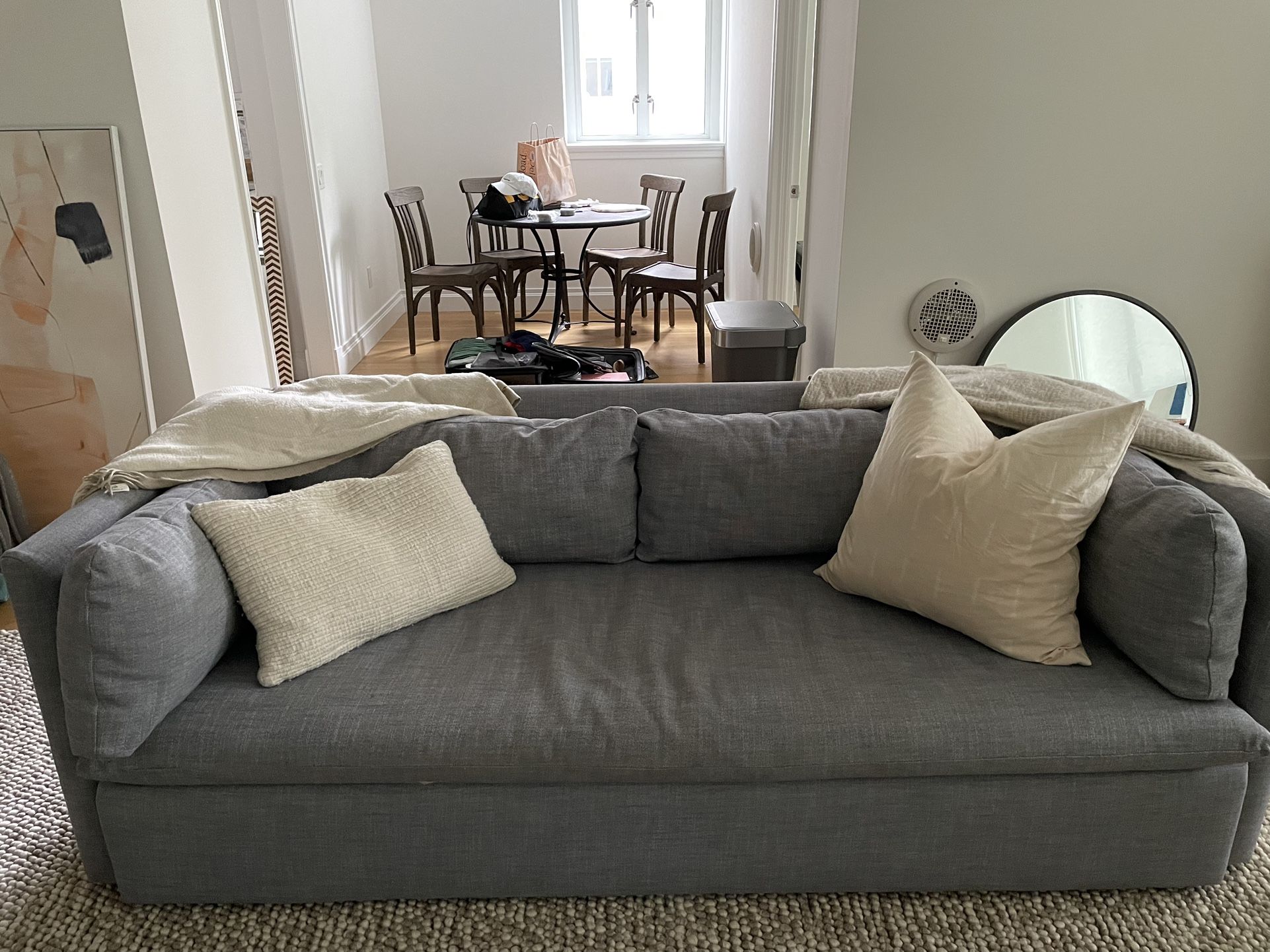 West elm Shelter Sofa - 84”