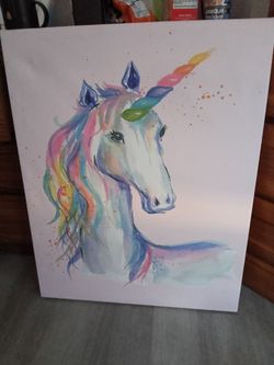 Unicorn painting