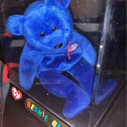 Blue Bennie Baby