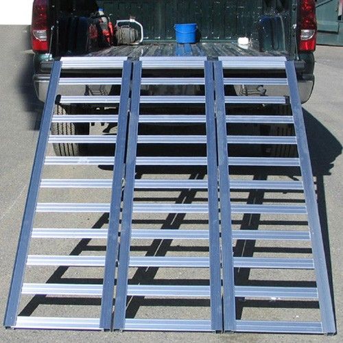 Fulton Aluminum trifold loading ramps