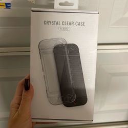 Nintendo switch crystal clear case