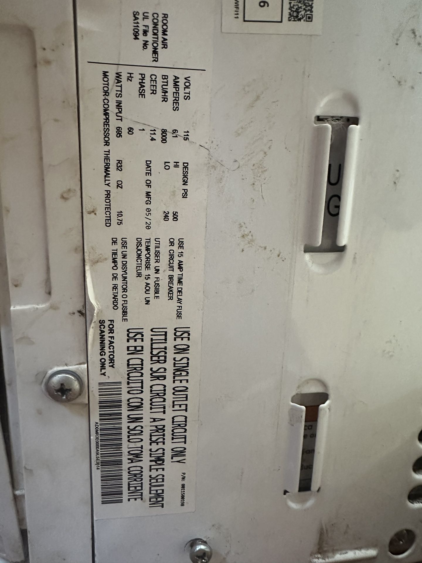 2 A/c Window Units