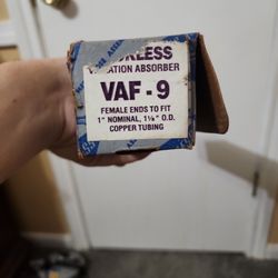 VAF-9 FEMALE ENDS 1" NOMINAL 1"1/2 O.D.