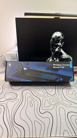 Minadi Wireless Charger Mouse Pad