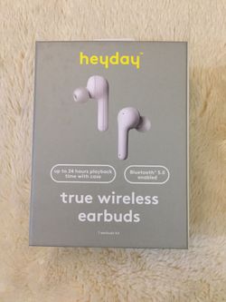 heyday True Wireless Earbuds -Mist White