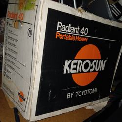 Kero Sun Radiant 40 Portable Heater w/ Box New