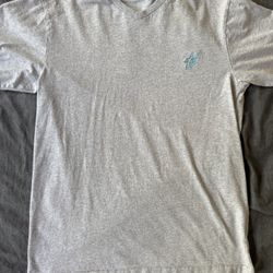 Vintage The Hundreds Grey V Neck T-shirt Sz Medium