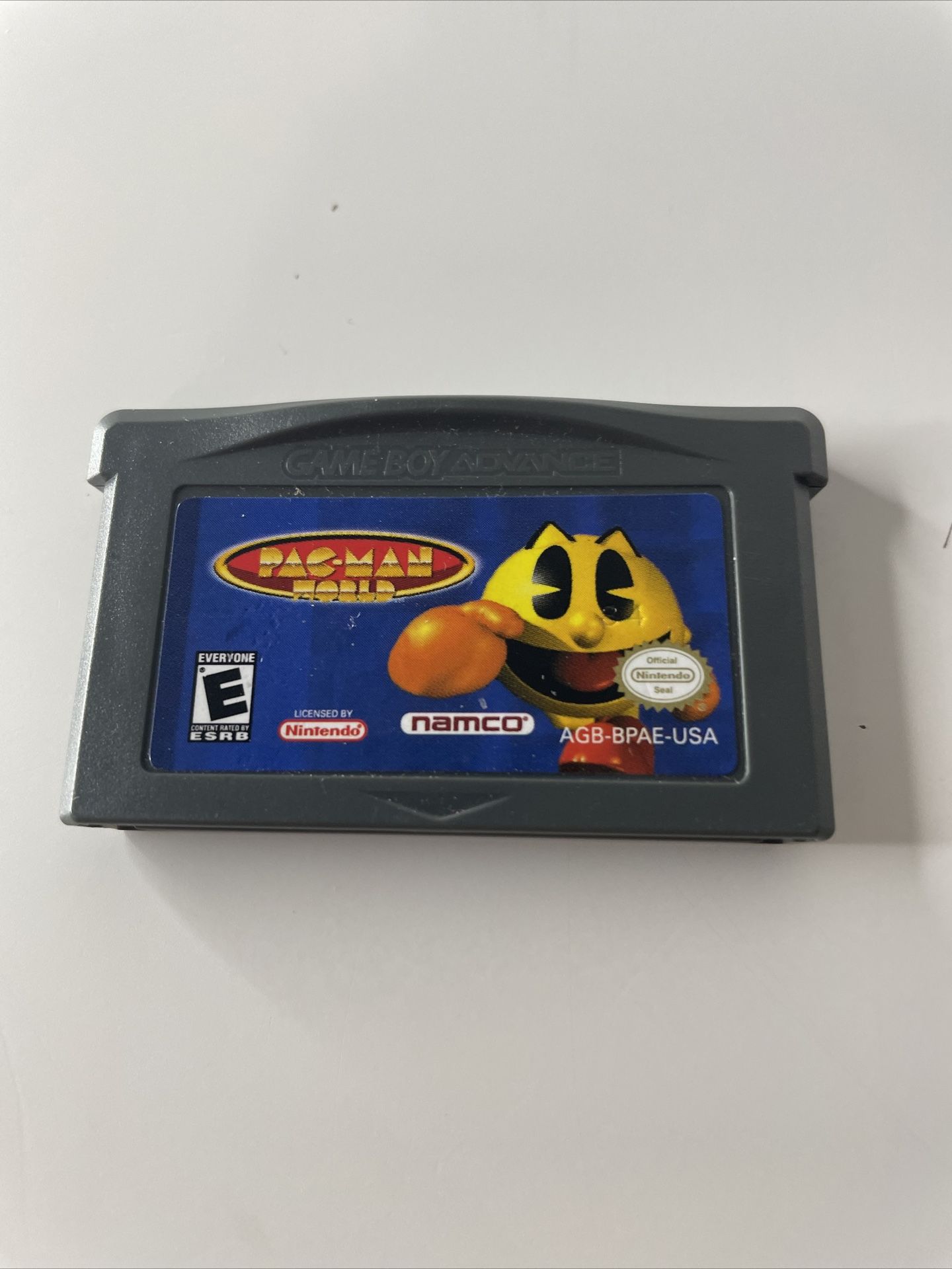 Pac-Man World Game Boy Advance Authentic Saves Nintendo GBA Pacman Atari Classic