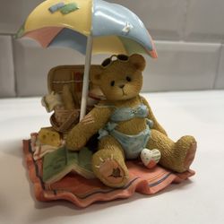 CHERISHED TEDDIES FIGURINE JUDY " I'M YOUR BATHING BEAUTY "  