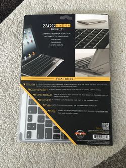 Zagg Bluetooth keyboard for iPad