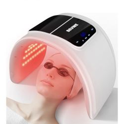 LED Red Light Therapy Mask – Like New / At-Home Facial Treatment 