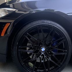 Bmw 2/3/4/5/6/7/8 Ser X3 19 Or 20” New M Style Rims Tires Sets 