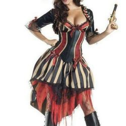 Pirate Costume  Womens Shaper Large