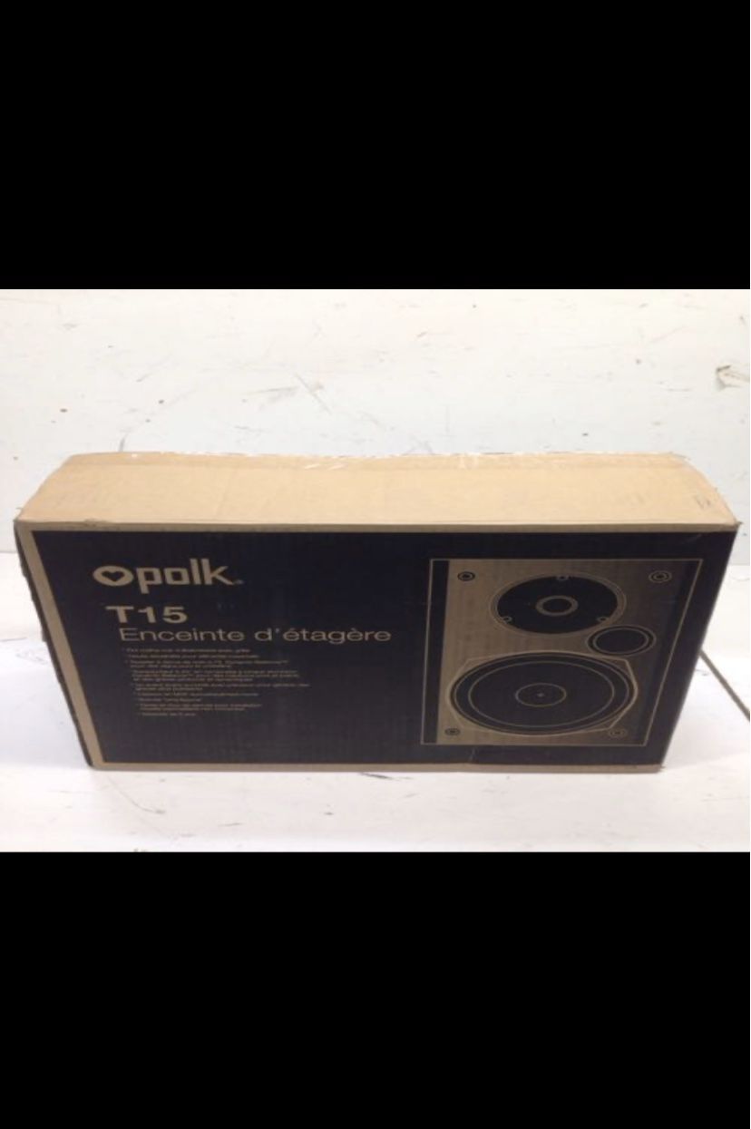 Polk audio speakers Brand new