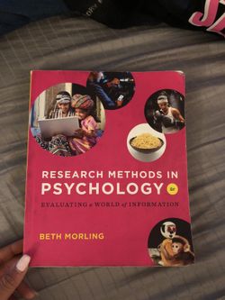 Research methods in psychology 2nd edition