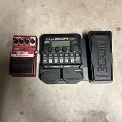 Electric Guitar Pedals