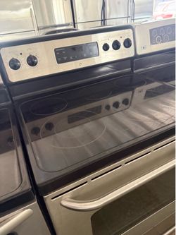 Stove glass top stainless steel