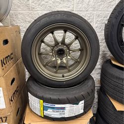 🔥 15x8 Vors TR3 Bronze 4x100/4x114.3 + 195/50R15 Toyo R888R – $1,499 🔥