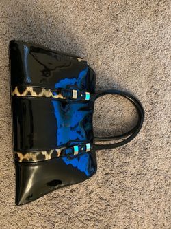 Cheetah print purse