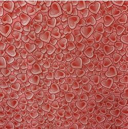 5 Yards Red Heart Polycotton Fabric 